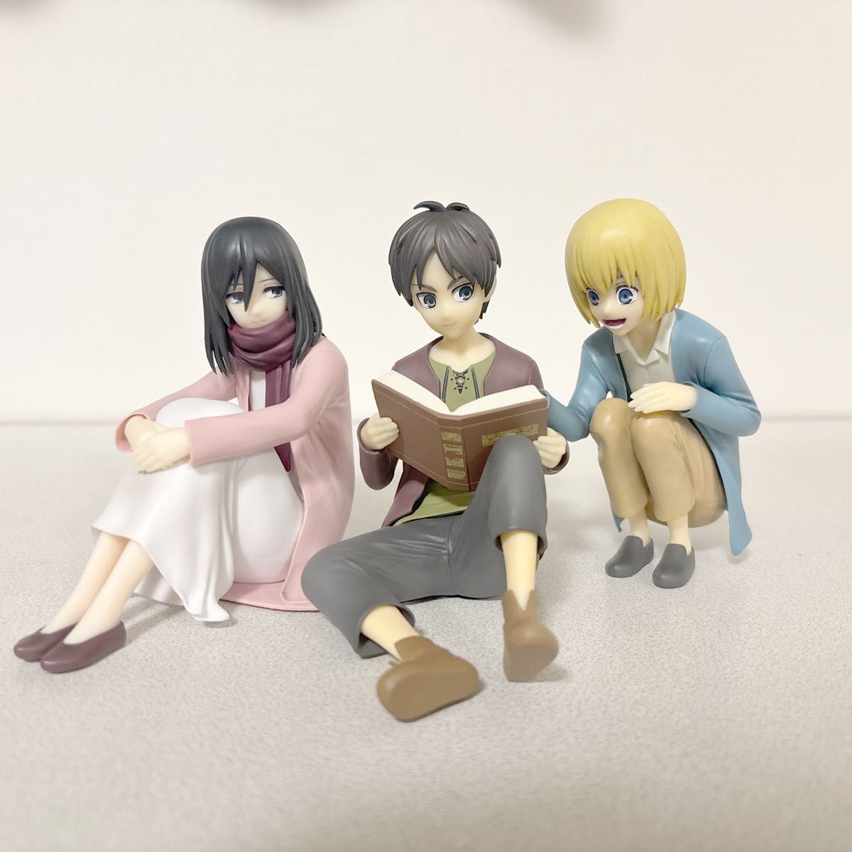 一番くじ 進撃の巨人 ~地鳴らし~A賞 エレン&ミカサ&アルミン 一番くじ 進撃の巨人 ~地鳴らし~A賞 エレン&ミカサ&アルミン