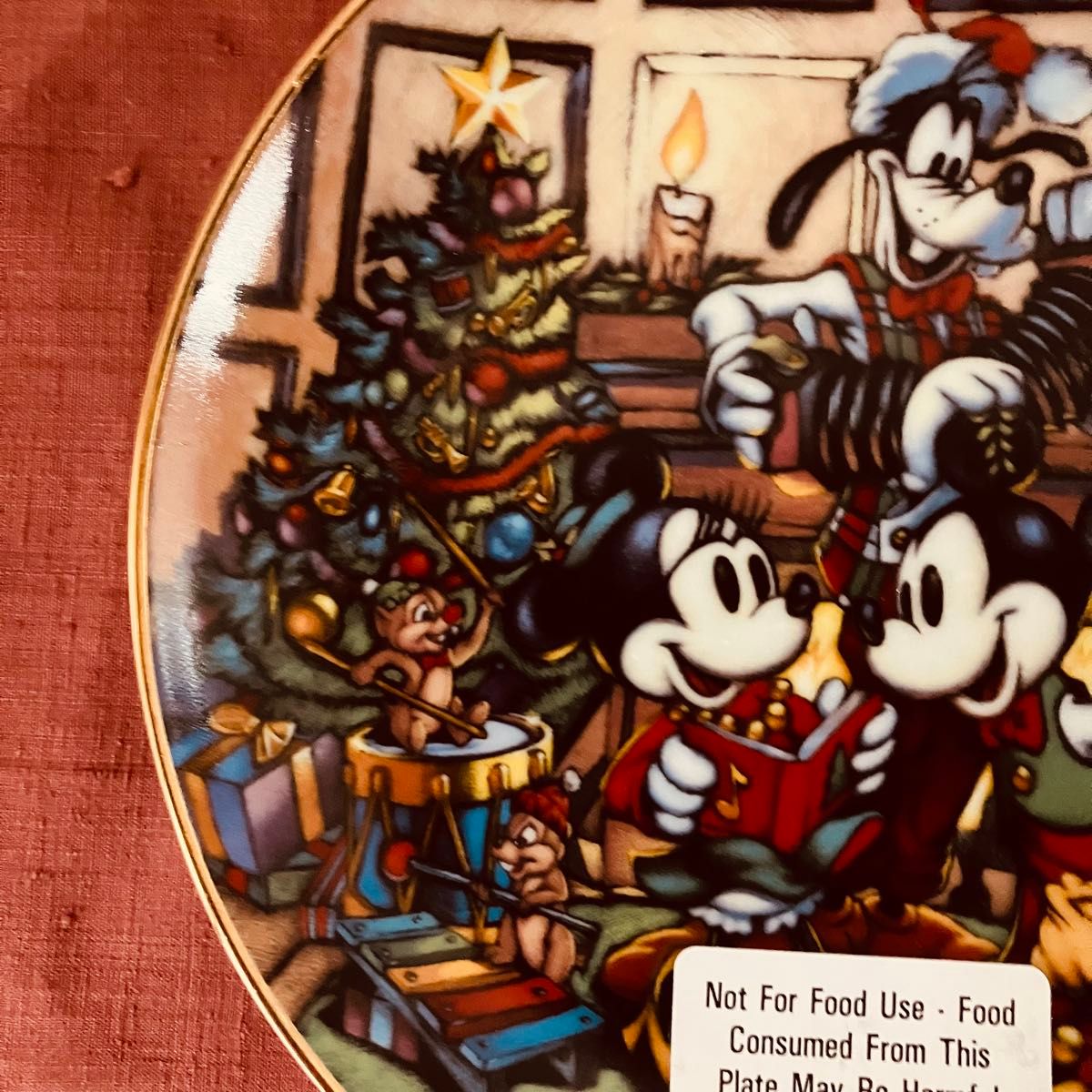 ディズニー クリスマスプレート 1997年 アメリカ USA 絵皿 飾り ディズニー クリスマスプレート 1997年 アメリカ USA 絵皿 飾り