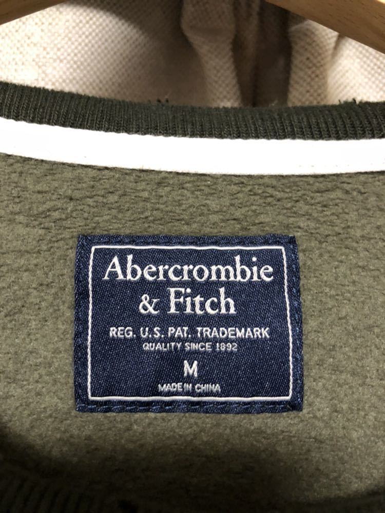 Abercrombie&Fitch ダメージ加工迷彩スウェット アバクロ_画像4