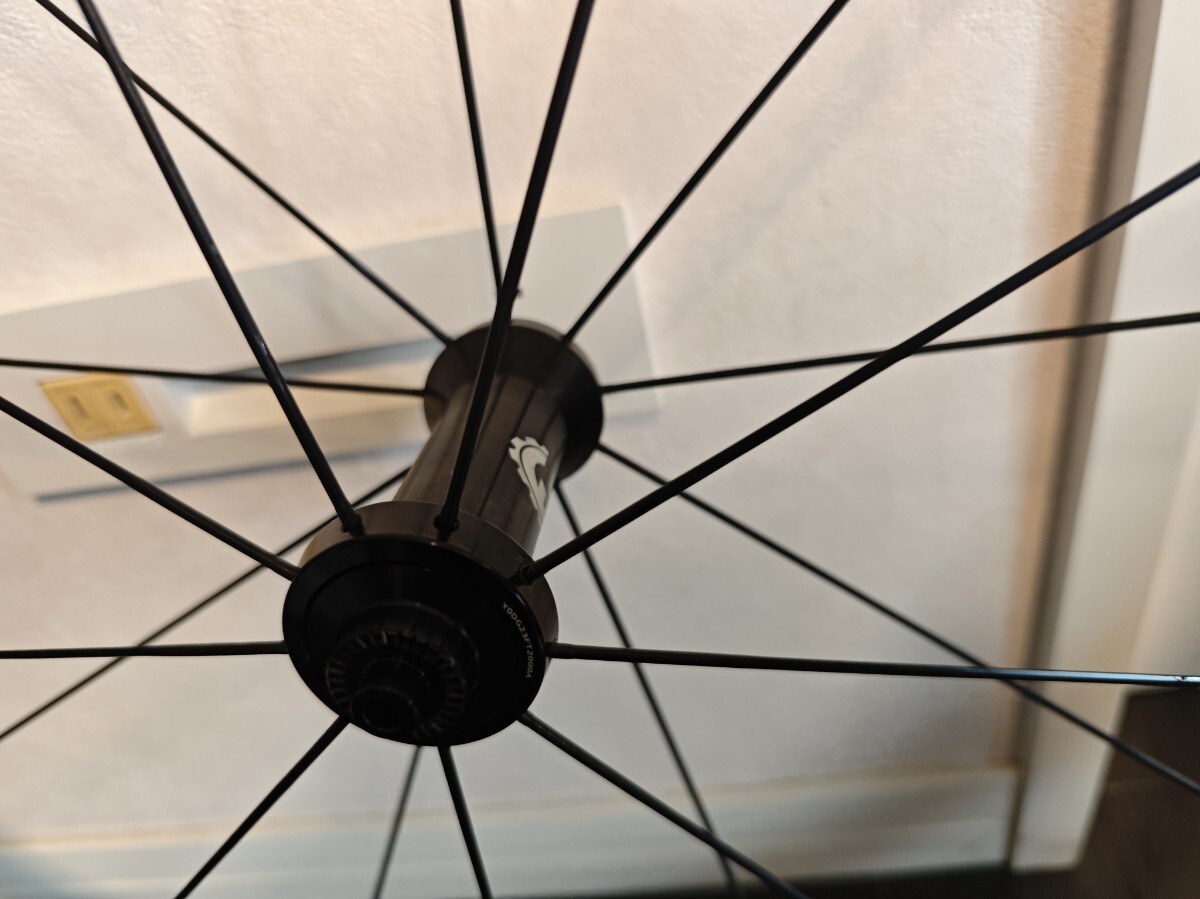 中古 美品) ELITEWHEELS EDGE 40V リムブレーキ 40mmハイト 中古 美品) ELITEWHEELS EDGE 40V リムブレーキ 40mmハイト