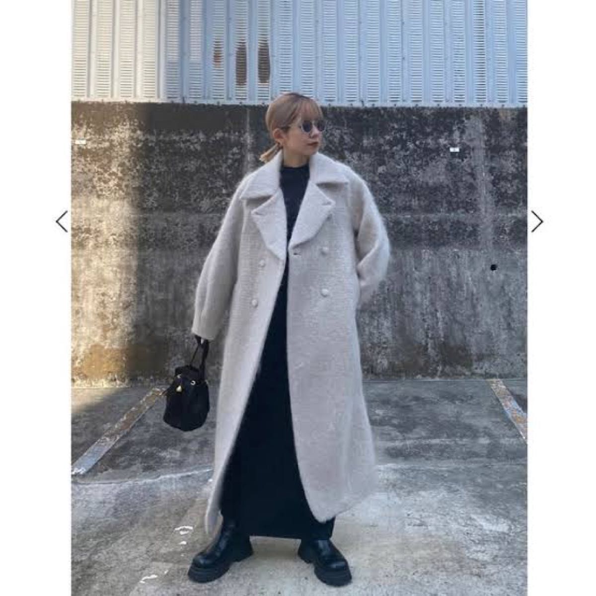 AMERI DEFORMATION COLLAR SHAGGY COAT|Yahoo!フリマ(旧PayPay AMERI DEFORMATION COLLAR SHAGGY COAT|Yahoo!フリマ(旧PayPay