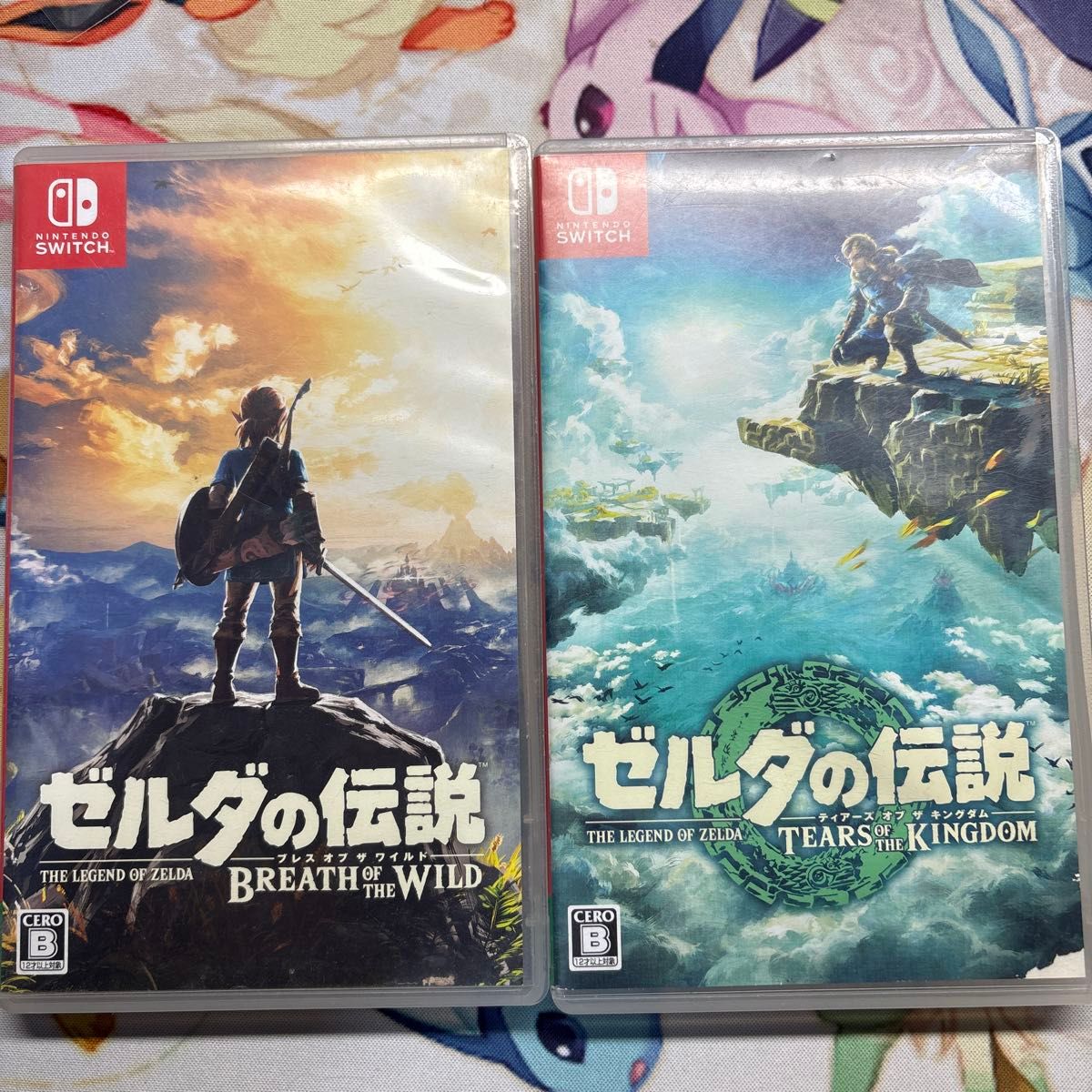 Switch】 ゼルダの伝説 2本セット ブレス オブ ザ ワイルド ティアーズ 
