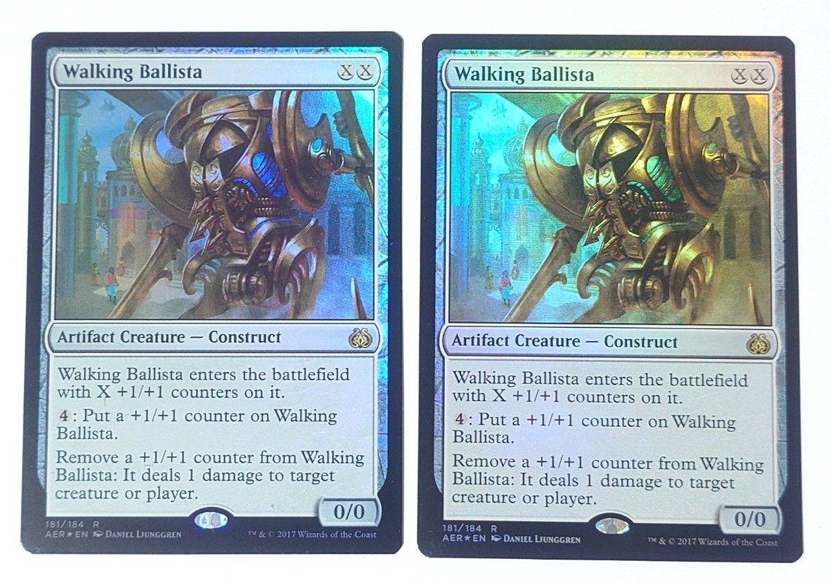 MTG 歩行バリスタ FOIL 英語版 4枚セット 初版 MTG 歩行バリスタ FOIL 英語版 4枚セット 初版|Yahoo!フリマ