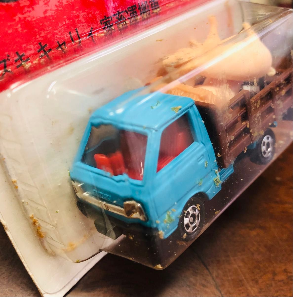 ミニカー トミカ スズキ キャリィ家畜運搬車 豚さん 当時物 ミニカー トミカ スズキ キャリィ家畜運搬車 豚さん 当時物