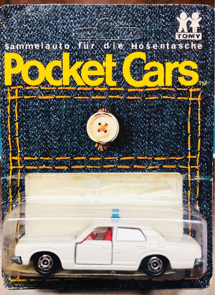 TOMY PocketCars ミニカー トヨタクラウンパトカーPOLIZEI 送料無料 ミニカー トミカ PocketCars トヨタクラウン パトカー