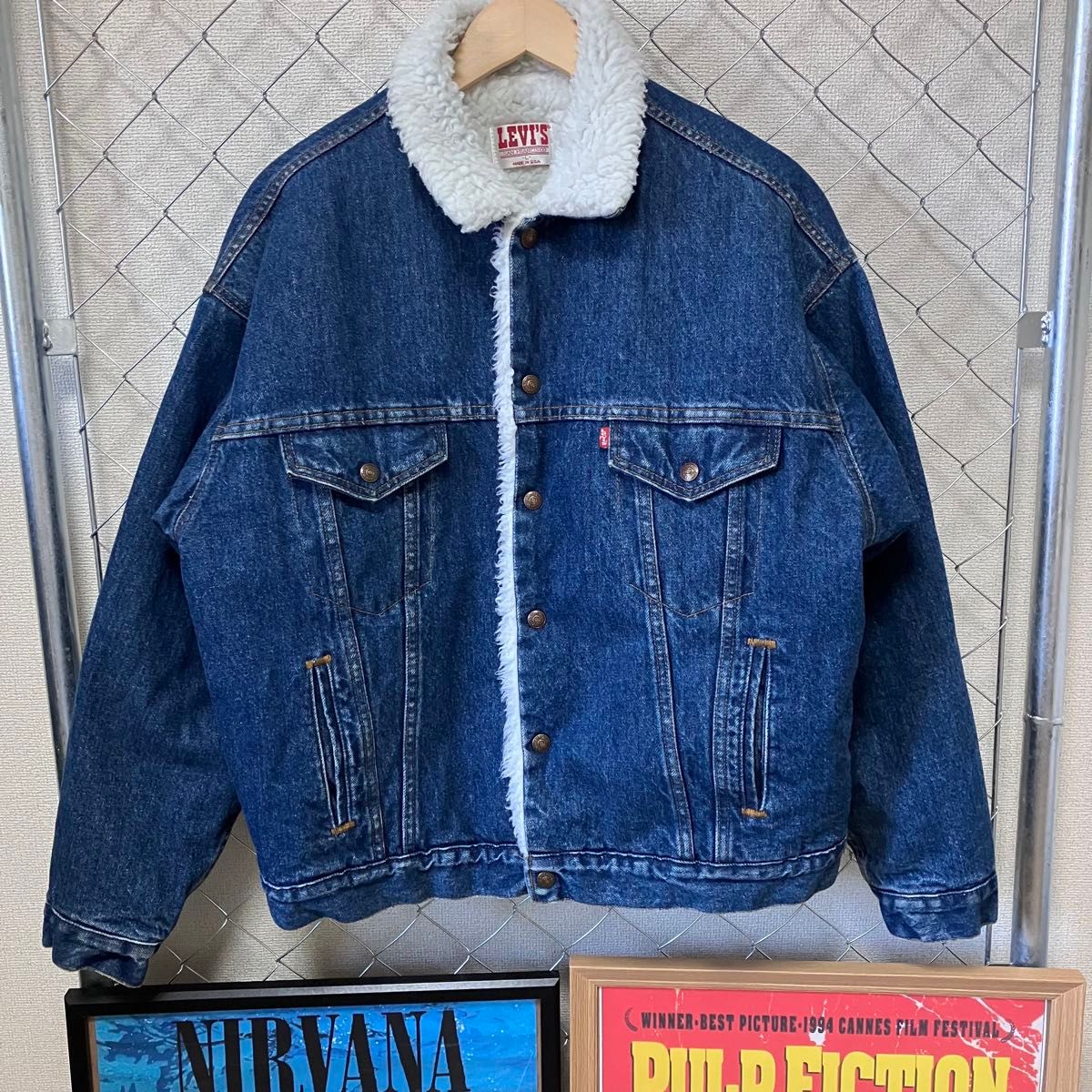 欲しいの アメリカ製 80s〜 リーバイス Lサイズ ボアデニム 欲しいの アメリカ製 80s〜 リーバイス Lサイズ ボアデニム