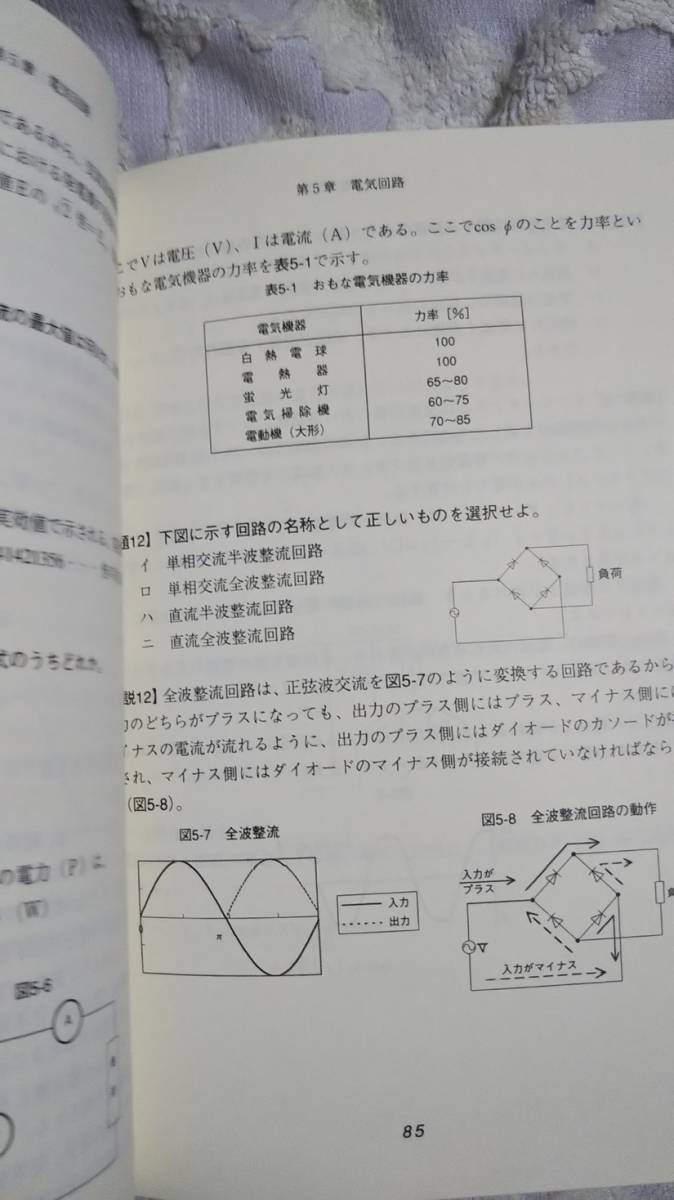 技能検定１・２級　電気学科の合格法　改訂5版　