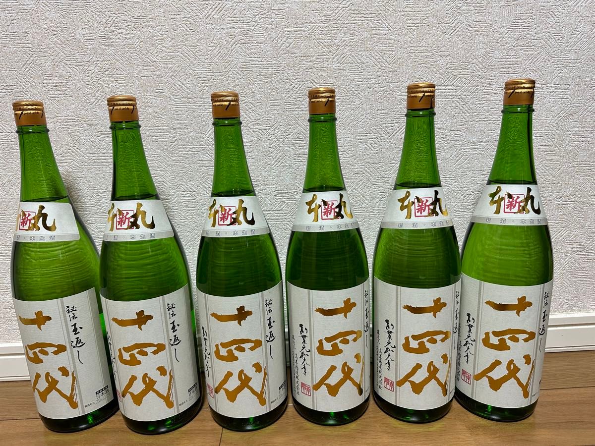本丸角新 2024.12月 1800ml 十 四 代 十四代 角新本丸 1800ml 2024年12月 6本セット|Yahoo!フリマ
