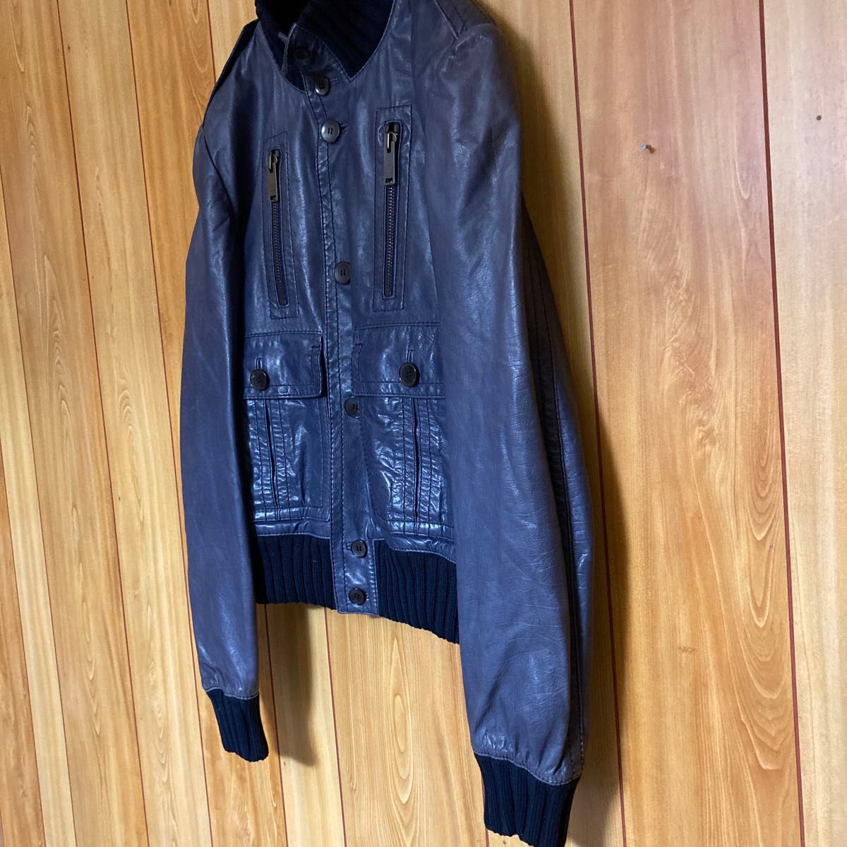 GUCCI グッチ マドンナボンバー ジャケット GUCCI グッチ マドンナ ボンバー ジャケット レザージャケット