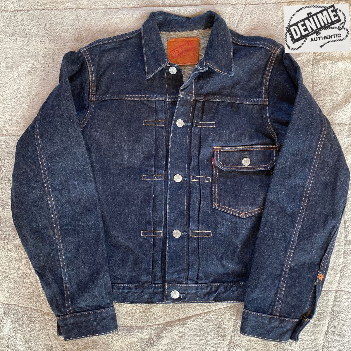 極美品 DENIME 旧ドゥニーム Gジャン506XX 1st type デニム 極美品 DENIME 旧ドゥニーム Gジャン506XX 1st type デニム