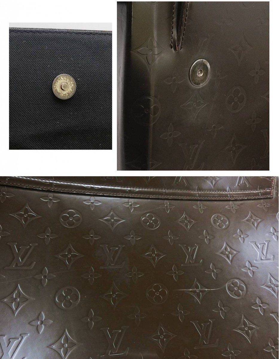 【222-29】ルイ・ヴィトン LOUIS VUITTON モノグラム・グラセ フォンジー M46570【菊地質店】_画像4