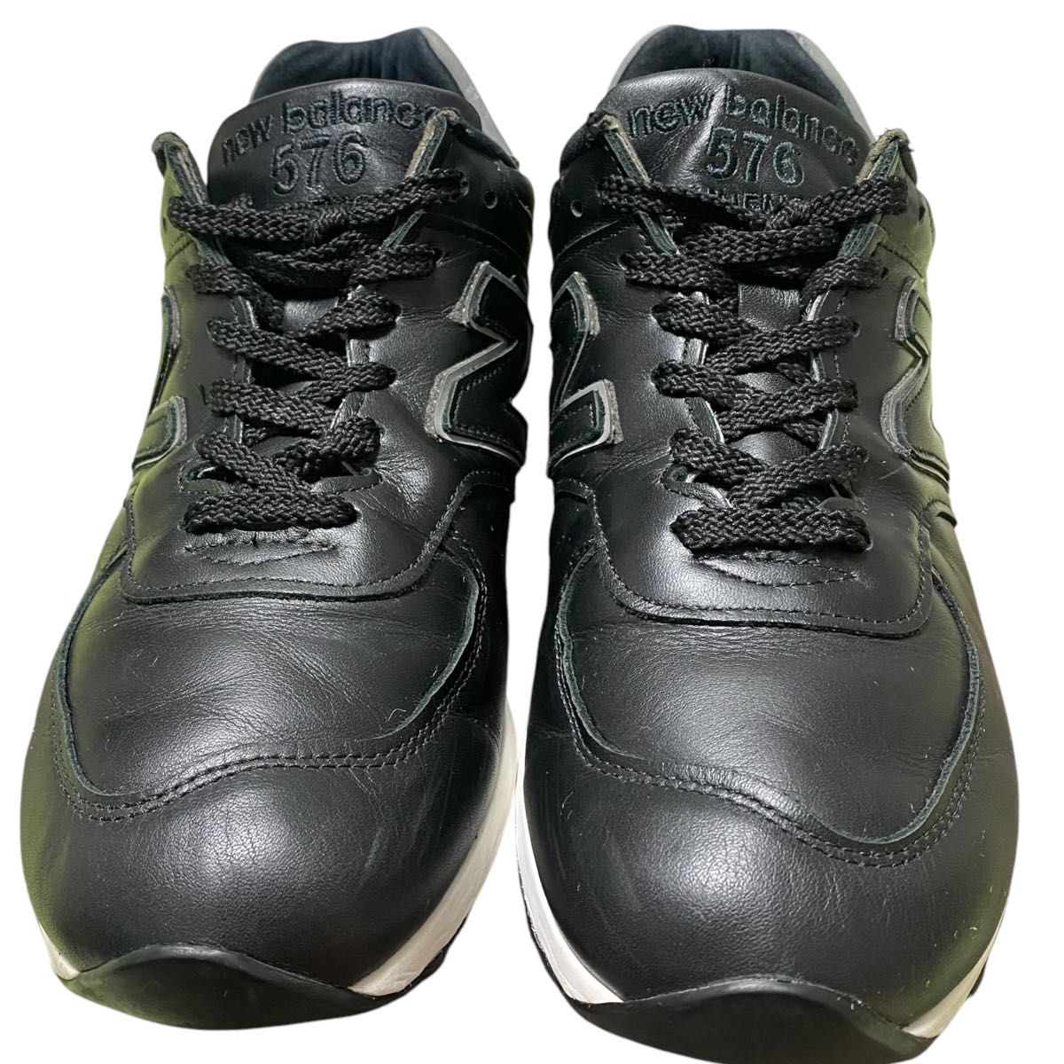 new balanceニューバランス576 オールレザーブラック黒 UK製27 new balanceニューバランス576 オールレザーブラック黒 UK製27