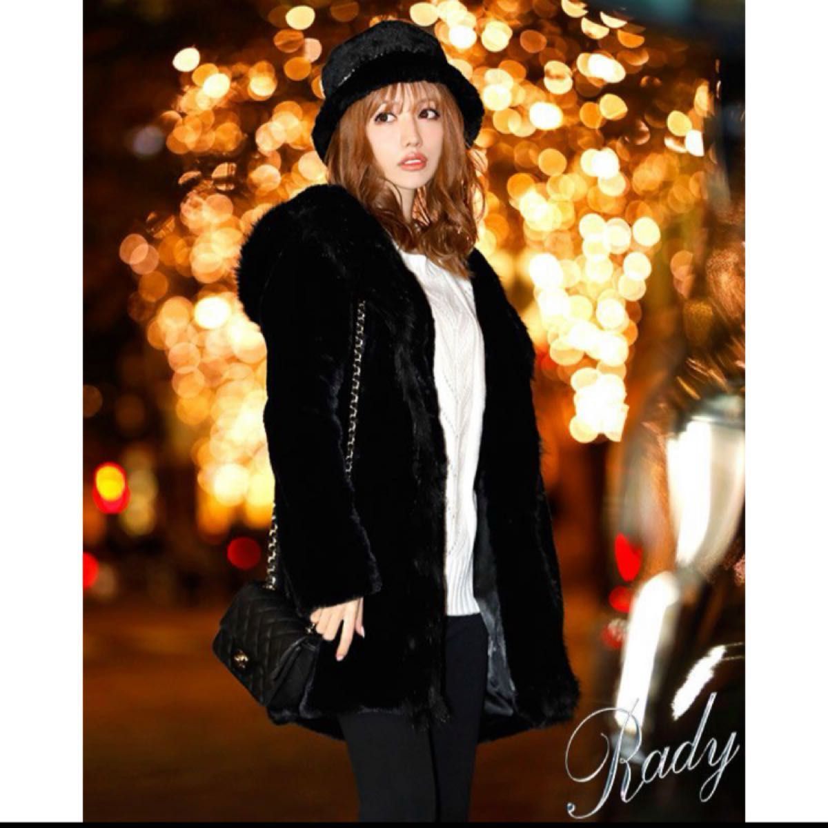 破格です ギャルコートRady ファーコート BLACK Sサイズ|Yahoo 破格です ギャルコートRady ファーコート BLACK Sサイズ|Yahoo