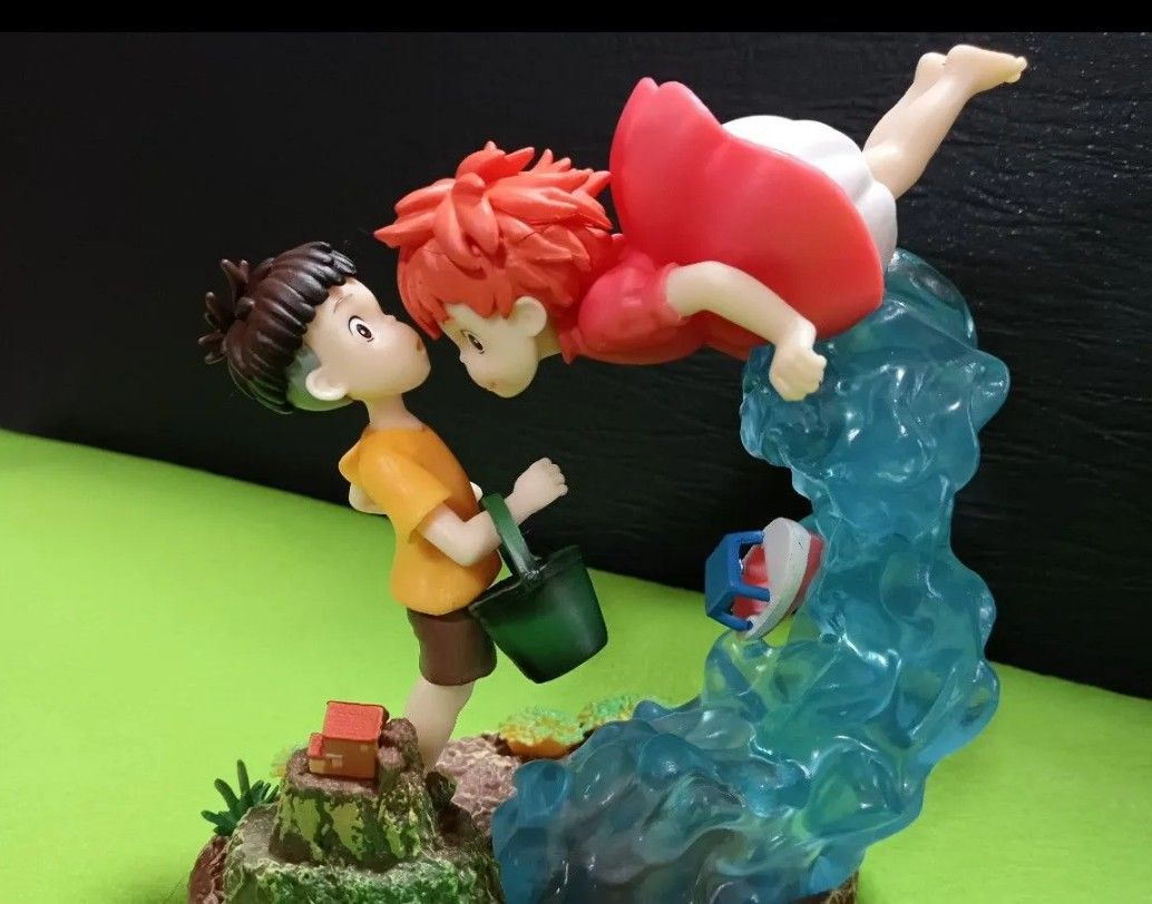 新品未使用】崖の上のポニョ 宗介&ポニョ フィギュア 在庫1点 新品未使用】崖の上のポニョ 宗介&ポニョ フィギュア 在庫1点