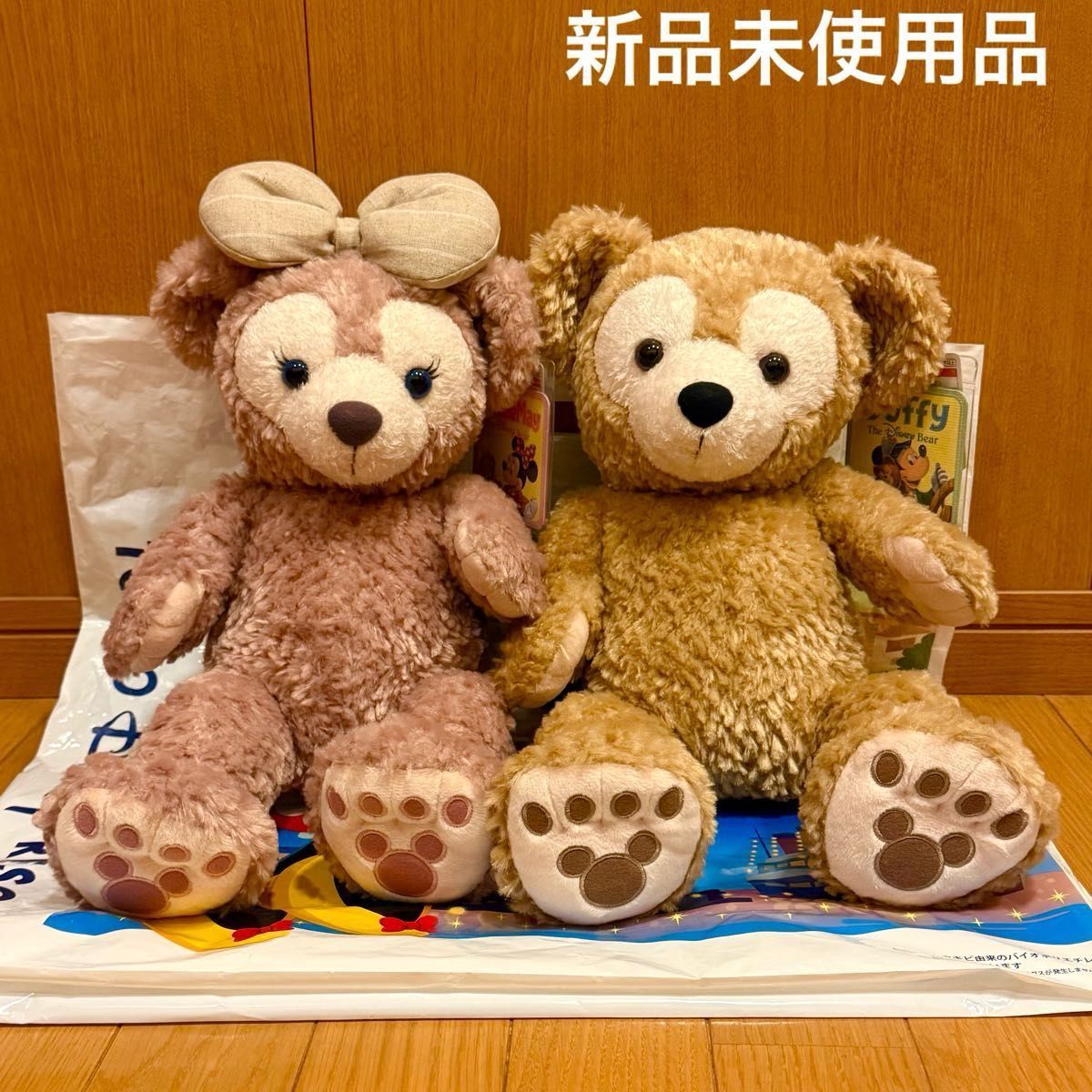新品未使用品】ダッフィー シェリーメイ ぬいぐるみ JCB特典 新品未使用品】ダッフィー シェリーメイ ぬいぐるみ JCB特典