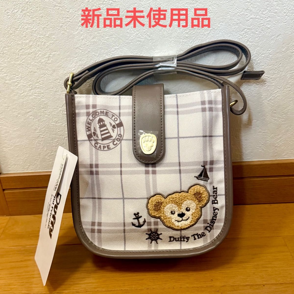 ディズニーシー限定 ダッフィー ショルダーバッグ TDS 新品タグ ディズニーシー限定 ダッフィー ショルダーバッグ TDS 新品タグ
