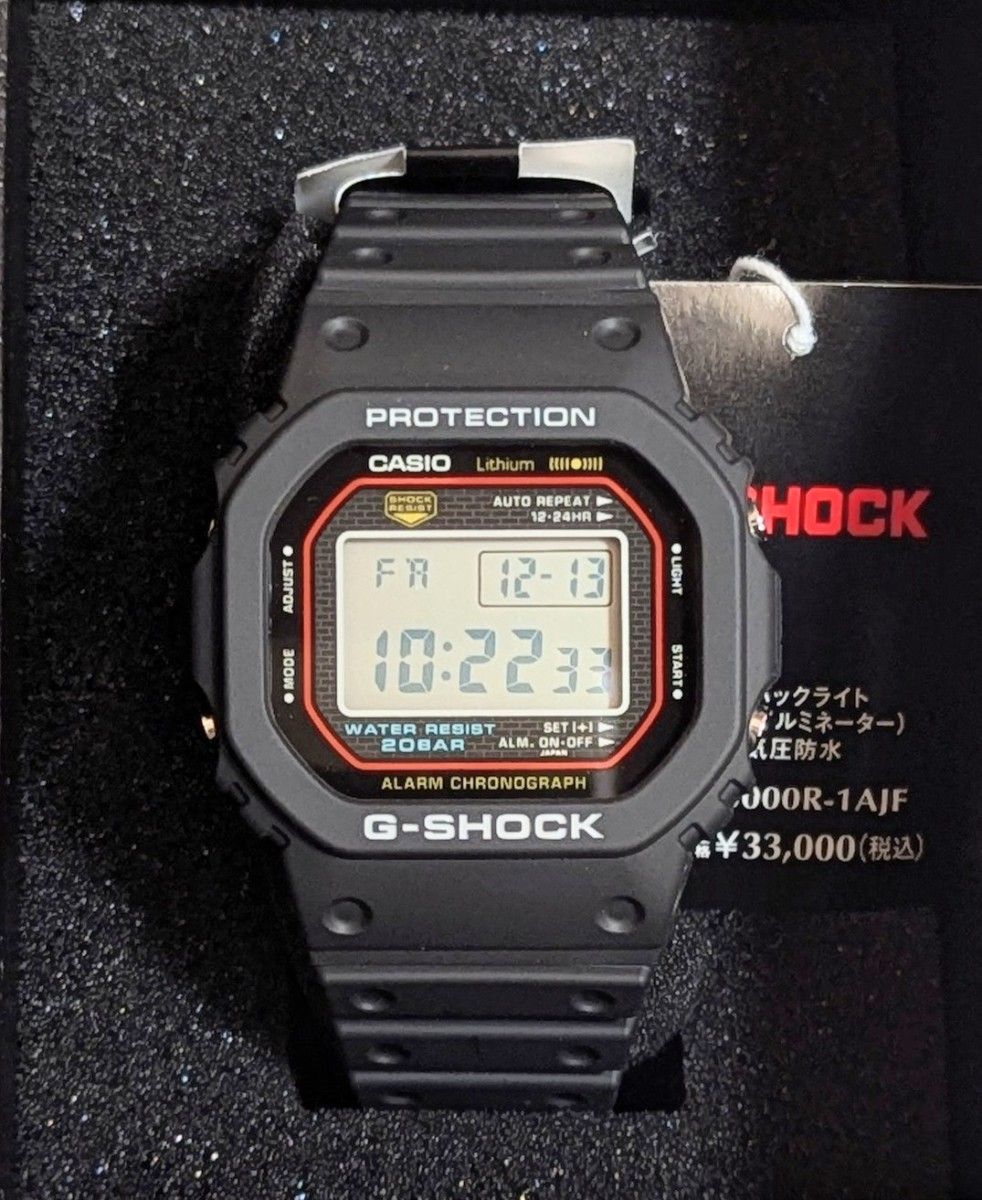 新品未使用】CASIO G-SHOCK 初代G-SHOCK復刻モデル DW-5000R 新品未使用】CASIO G-SHOCK 初代G-SHOCK復刻モデル DW-5000R