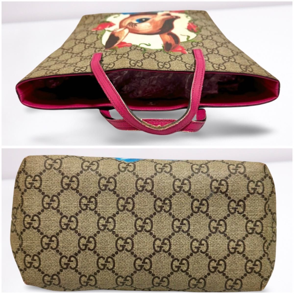 GUCCI グッチ トートバッグ ミニトートバッグヒグチユウコ GUCCI グッチ トートバッグ ミニトートバッグヒグチユウコ