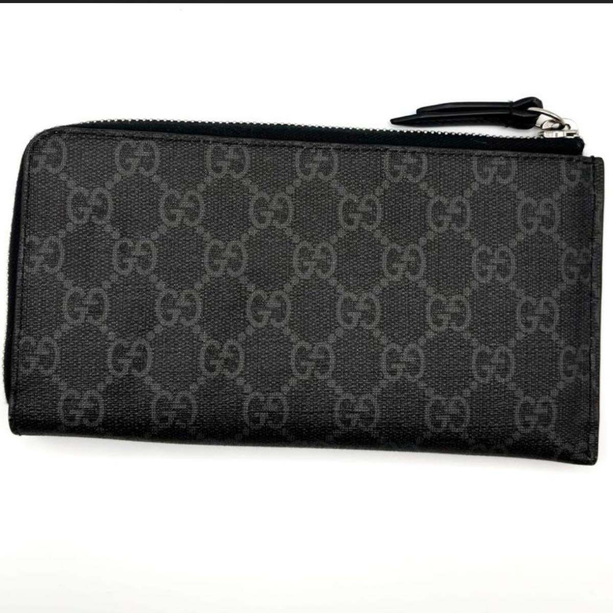 極美品 GUCCI グッチ 長財布 ラウンドファスナー GGスプリーム 極美品 GUCCI グッチ 長財布 ラウンドファスナー GGスプリーム