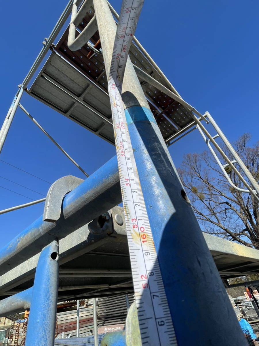 枠組足場 2段 1スパン メーターサイズ 門型 建枠 筋交 ブレス 枠組足場 2段 1スパン メーターサイズ 門型 建枠 筋交 ブレス