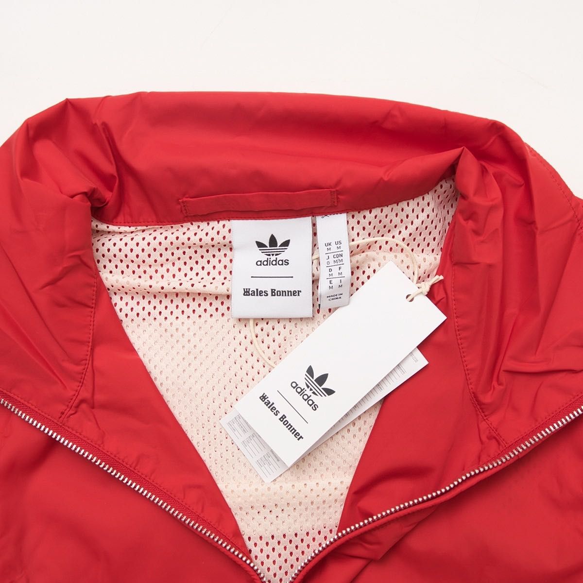 レア】adidas Wales Bonner 赤 ナイロンジャケット 常田大希 レア】adidas Wales Bonner 赤 ナイロンジャケット 常田大希