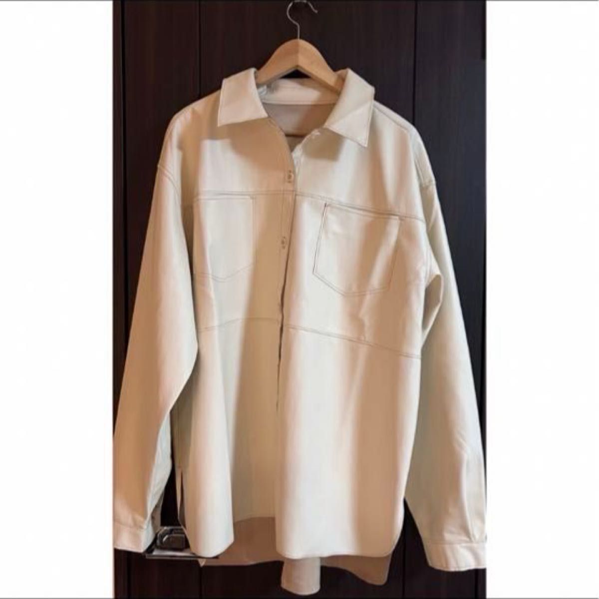 AMERI vintage REVERSIBLE FAKE LEATHER JACKET 新品未使用 AMERI vintage REVERSIBLE FAKE LEATHER JACKET 新品未使用