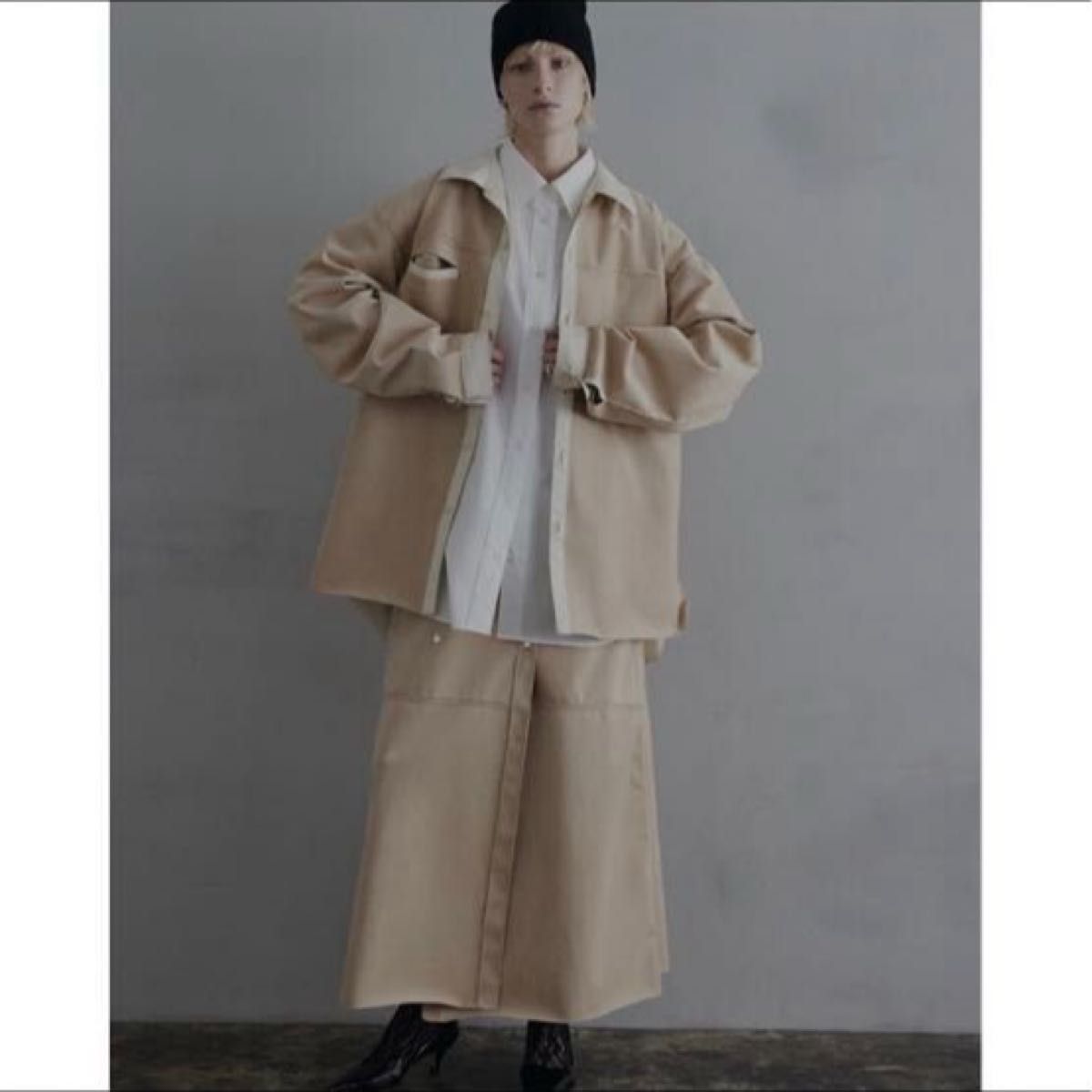 AMERI vintage REVERSIBLE FAKE LEATHER JACKET 新品未使用 AMERI vintage REVERSIBLE FAKE LEATHER JACKET 新品未使用