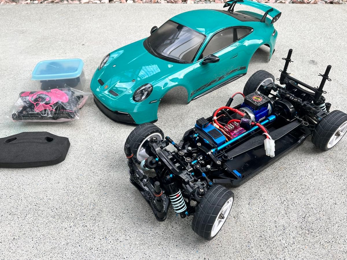 タミヤ TT-02 (ショートホイールベース) ポルシェ 911 GT3 (992 タミヤ TT-02 (ショートホイールベース) ポルシェ 911 GT3 (992