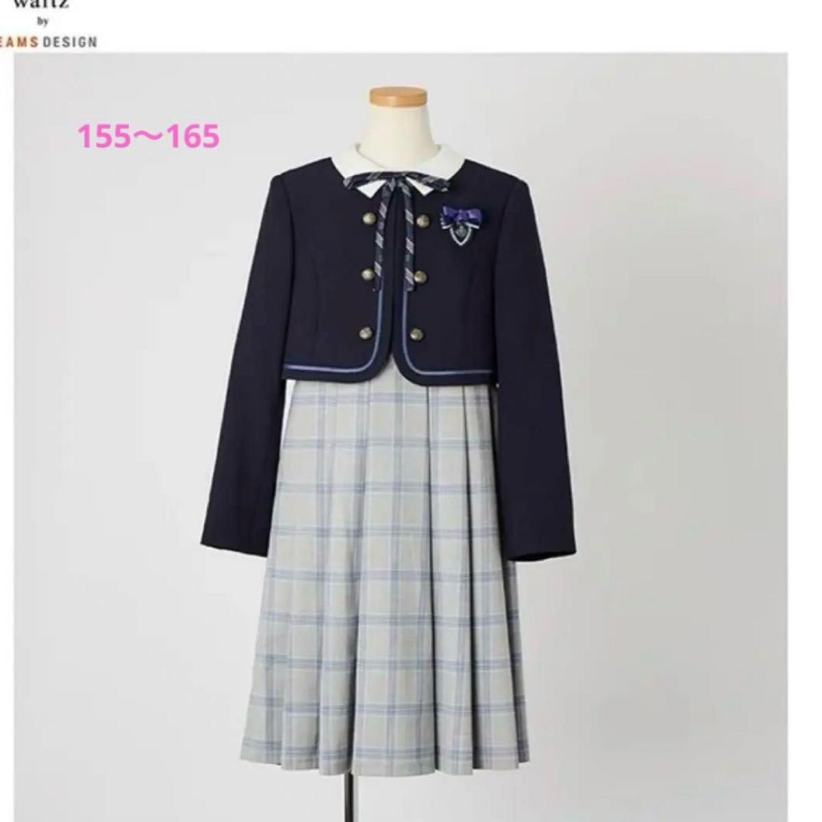 ビームス waltz by BEAMS DESIGN 160 女の子フォーマル アンサンブル ワンピース 卒業式 ビームス waltz by BEAMS DESIGN 160 女の子フォーマル アンサンブル ワンピース 卒業式