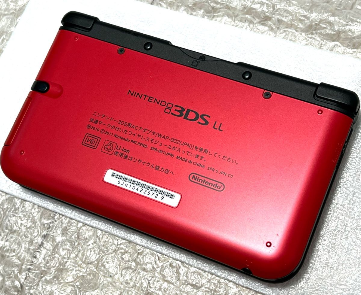 美品・箱説付属・動作確認済み〉ニンテンドー3DSLL 本体 レッド×ブラック SPR-001 充電器 NINTENDO 3DS LL Red Black(ニンテンドー3DS LL本体)|売買されたオークション情報、Yahoo!オークション(旧ヤフオク!) の商品情報をアーカイブ公開 - オークファン(aucfan.com) 美品・箱説付属・動作確認済み〉ニンテンドー3DSLL 本体 レッド×ブラック SPR-001 充電器 NINTENDO 3DS LL Red Black(ニンテンドー3DS LL本体)|売買されたオークション情報、Yahoo!オークション(旧ヤフオク!) の商品情報をアーカイブ公開 - オークファン(aucfan.com)