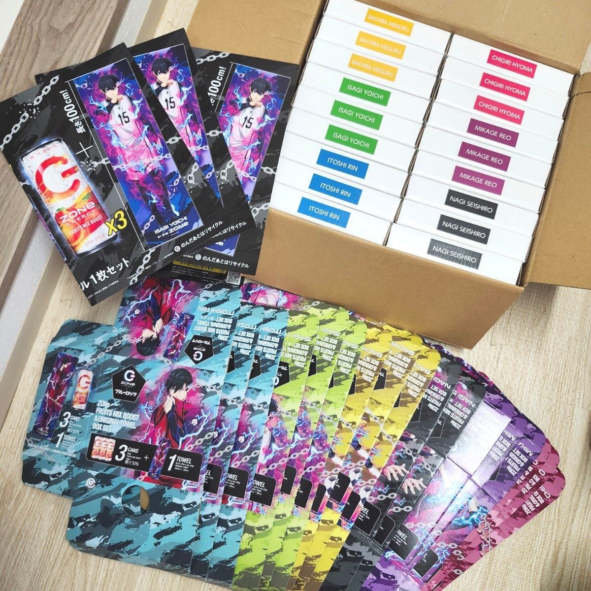 イオングループ限定!ブルーロックオリジナルタオルパック発売 イオングループ限定!ブルーロックオリジナルタオルパック発売