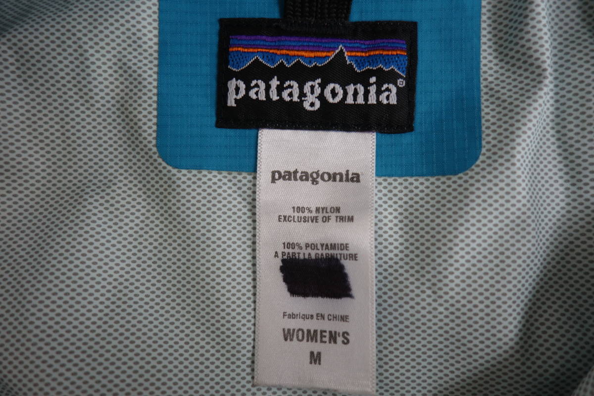 パタゴニアpatagonia h2noフルジップナイロンパーカージャケットジャンパー【WOMENS　Ｍ】 _画像3