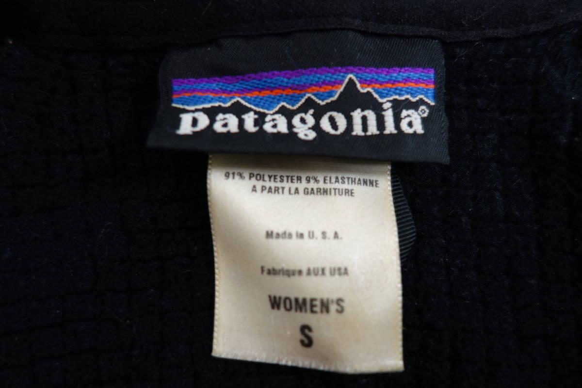 パタゴニアpatagonia RシリーズフルジップジャケットPOLARTEC【WOMENS　Ｍ】 _画像3