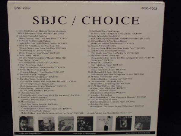 a1●CD(非売品)●SBJC/CHOICE Blue Note Club Records_画像2