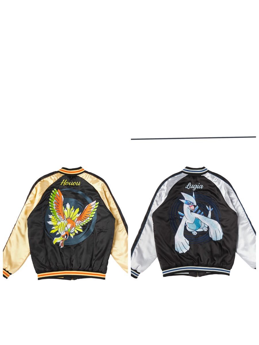 ポケモンセンター 金銀 25周年 ルギア+ホウオウ スカジャン M ポケモンセンター 金銀 25周年 ルギア+ホウオウ スカジャン M