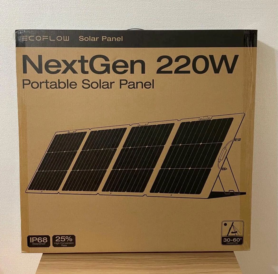 EcoFlow ソーラーパネル 220W片面ソーラーパネルGen2
