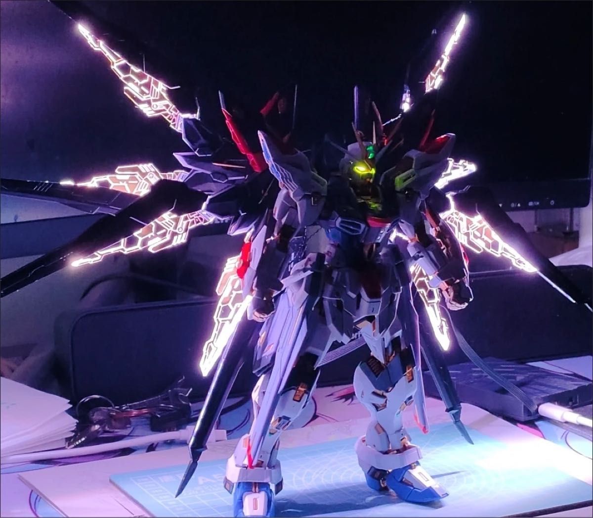 1/100 MGEX ストライクフリーダムガンダム 用 RGB LEDユニット 1/100 MGEX ストライクフリーダムガンダム 用 RGB LEDユニット