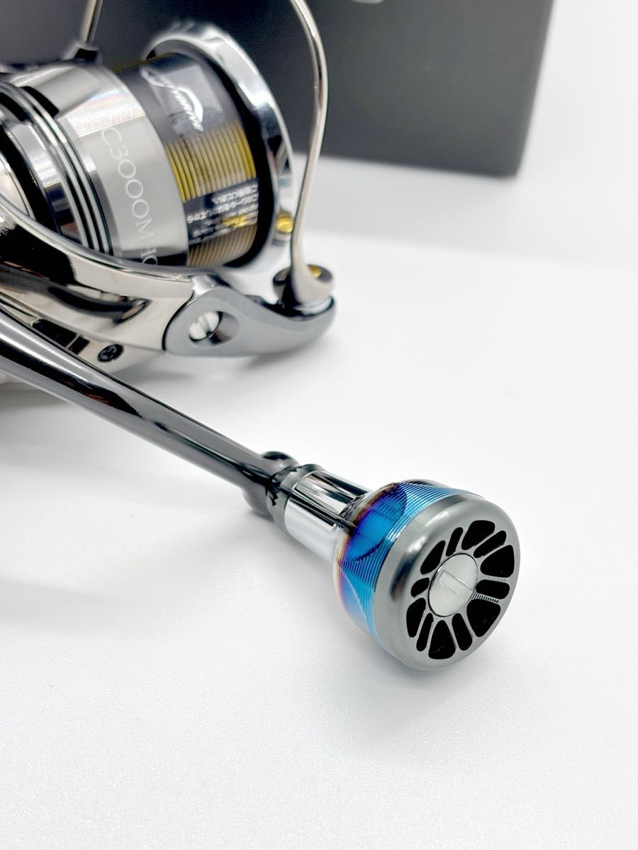 シマノ24 ツインパワーC3000MHG ハンドルノブ改 未使用 エギング シマノ24 ツインパワーC3000MHG ハンドルノブ改 未使用 エギング