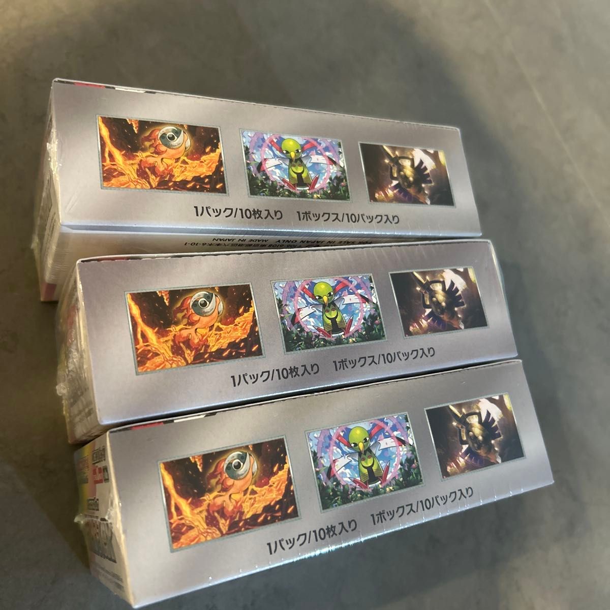 ポケモンカード テラスタルフェス ex 3BOX シュリンク付き 新品 ポケモンカード テラスタルフェス ex 3BOX シュリンク付き 新品