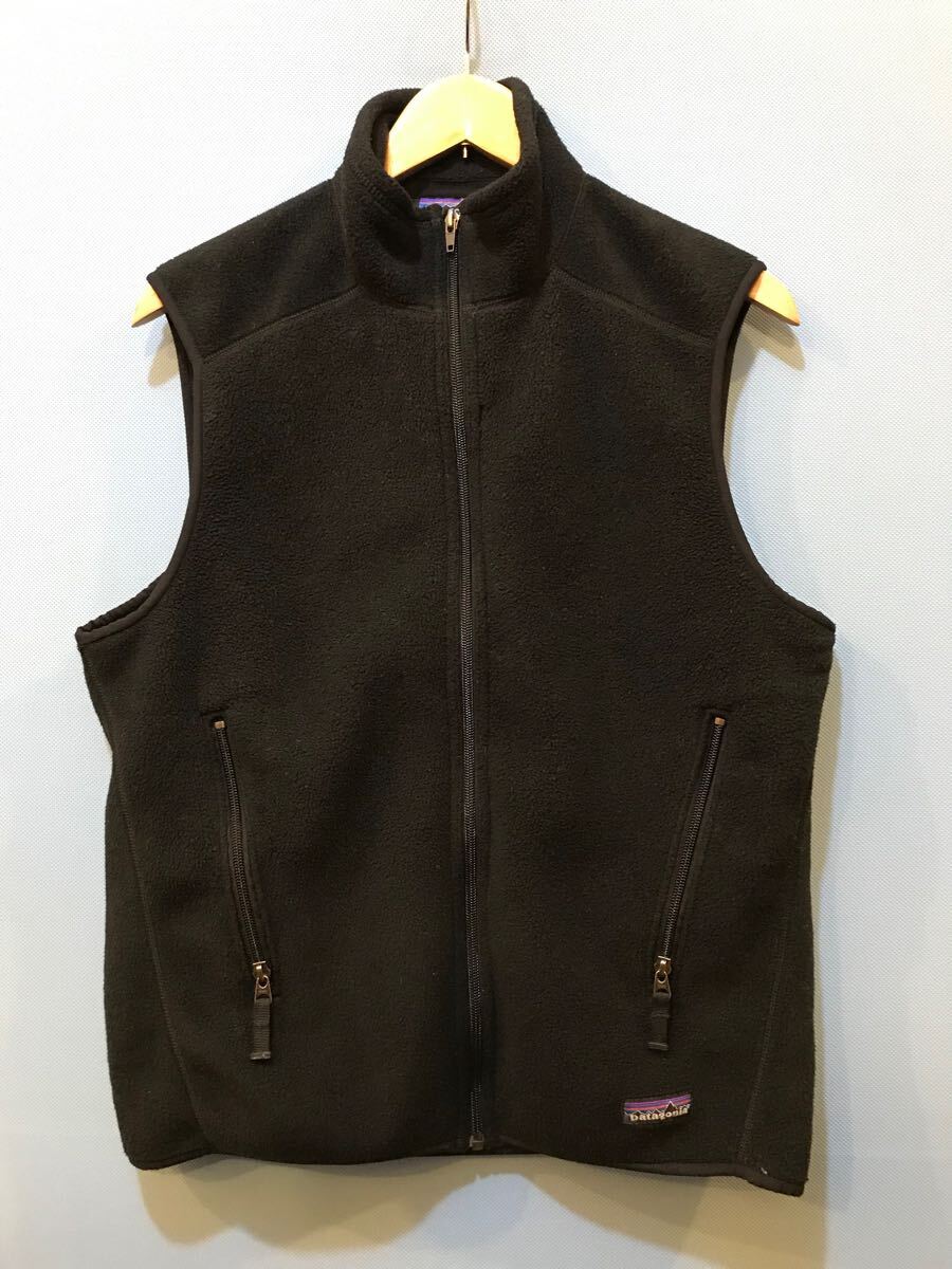 patagonia パタゴニア シンチラ ベスト made in USA 25183F7 S SYNCHILLA ブラック