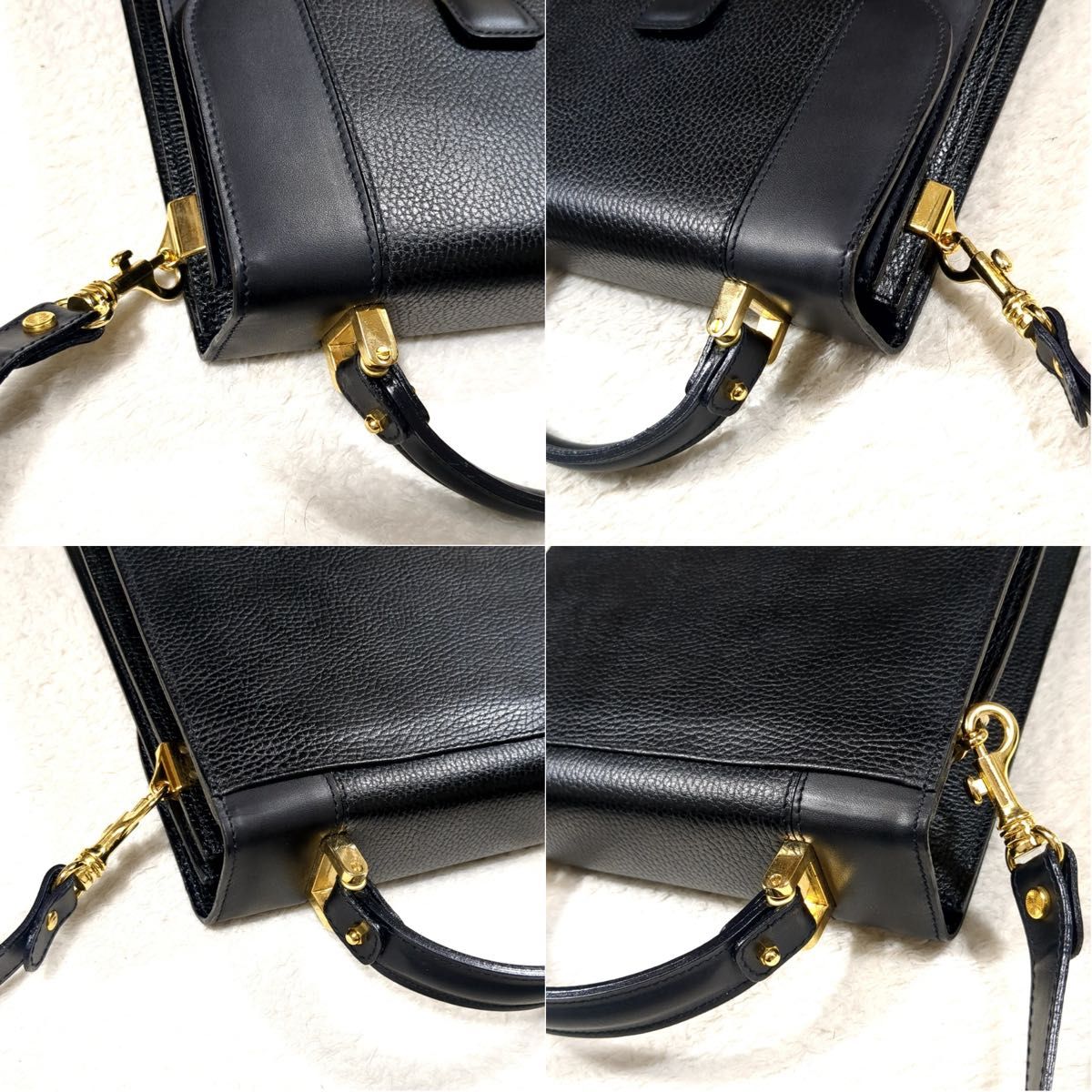 ★送料関税込★BALLY 2WAYハンド ボディバッグ 極美品 BALLY バリー ハンドバッグ ショルダーバッグ 2way シボ