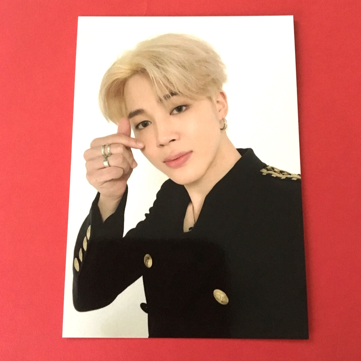 防弾少年団 BTS WORLD TOUR LOVE YOURSELF SPEAK YOURSELF JAPAN EDITION コインポーチ 付属 フォトカード トレカ JIMIN ジミン 即決_画像1