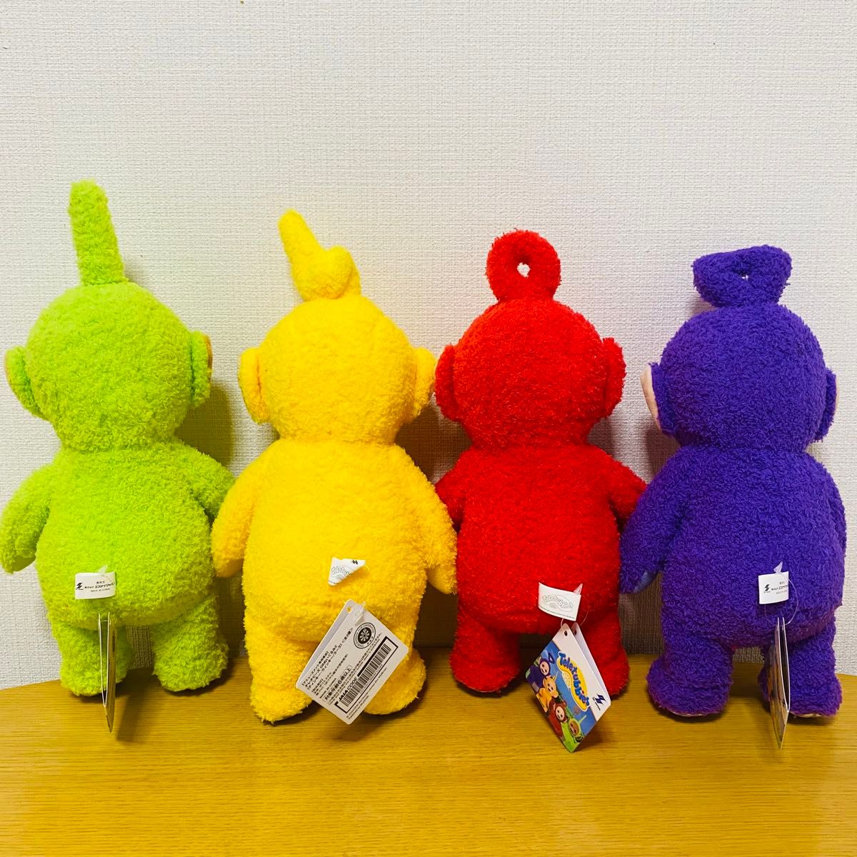 テレタビーズ GBぬいぐるみ 全4種コンプリートセット ティンキー テレタビーズ GBぬいぐるみ 全4種コンプリートセット ティンキー