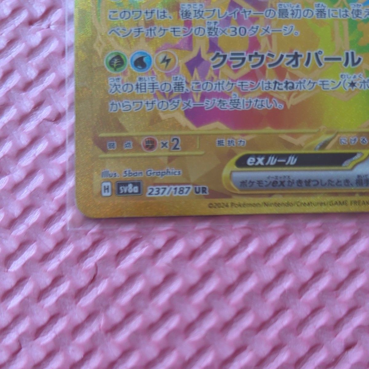 ポケモンカードゲーム テラパゴスexUR SR|Yahoo!フリマ(旧 ポケモンカードゲーム テラパゴスexUR SR|Yahoo!フリマ(旧