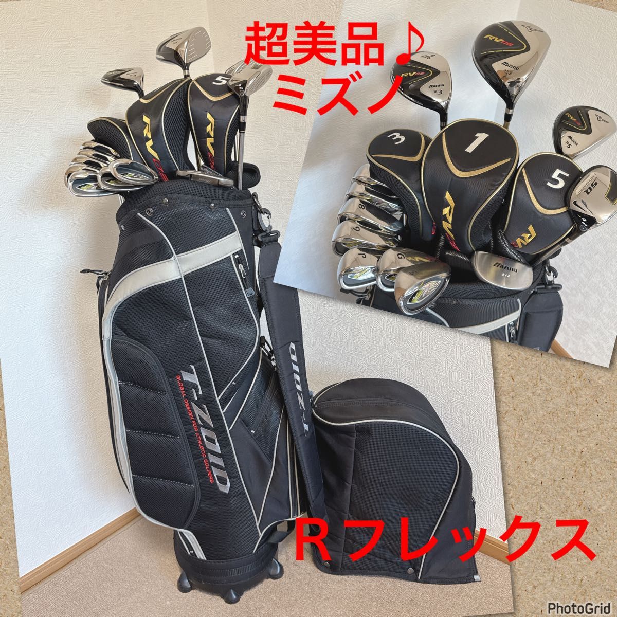 初心者オススメゴルフクラブセット ミズノ キャディバッグ 3点式 初心者オススメゴルフクラブセット ミズノ キャディバッグ 3点式