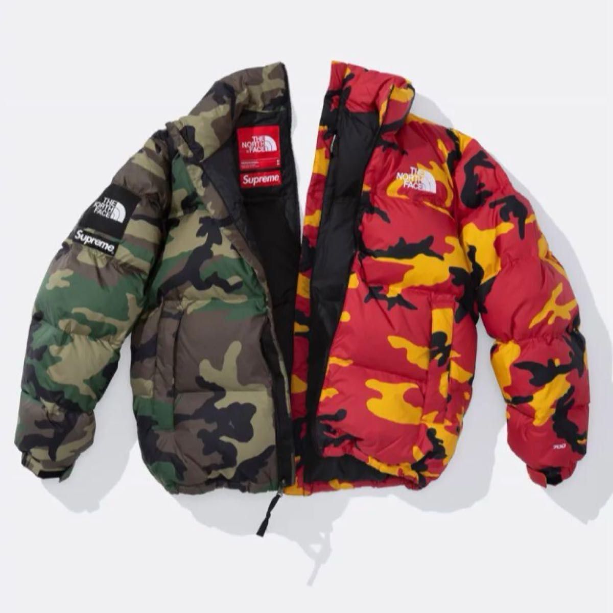 窪塚洋介着用】supreme The North Face 24ss Split Nuptse 窪塚洋介着用】supreme The North Face 24ss Split Nuptse