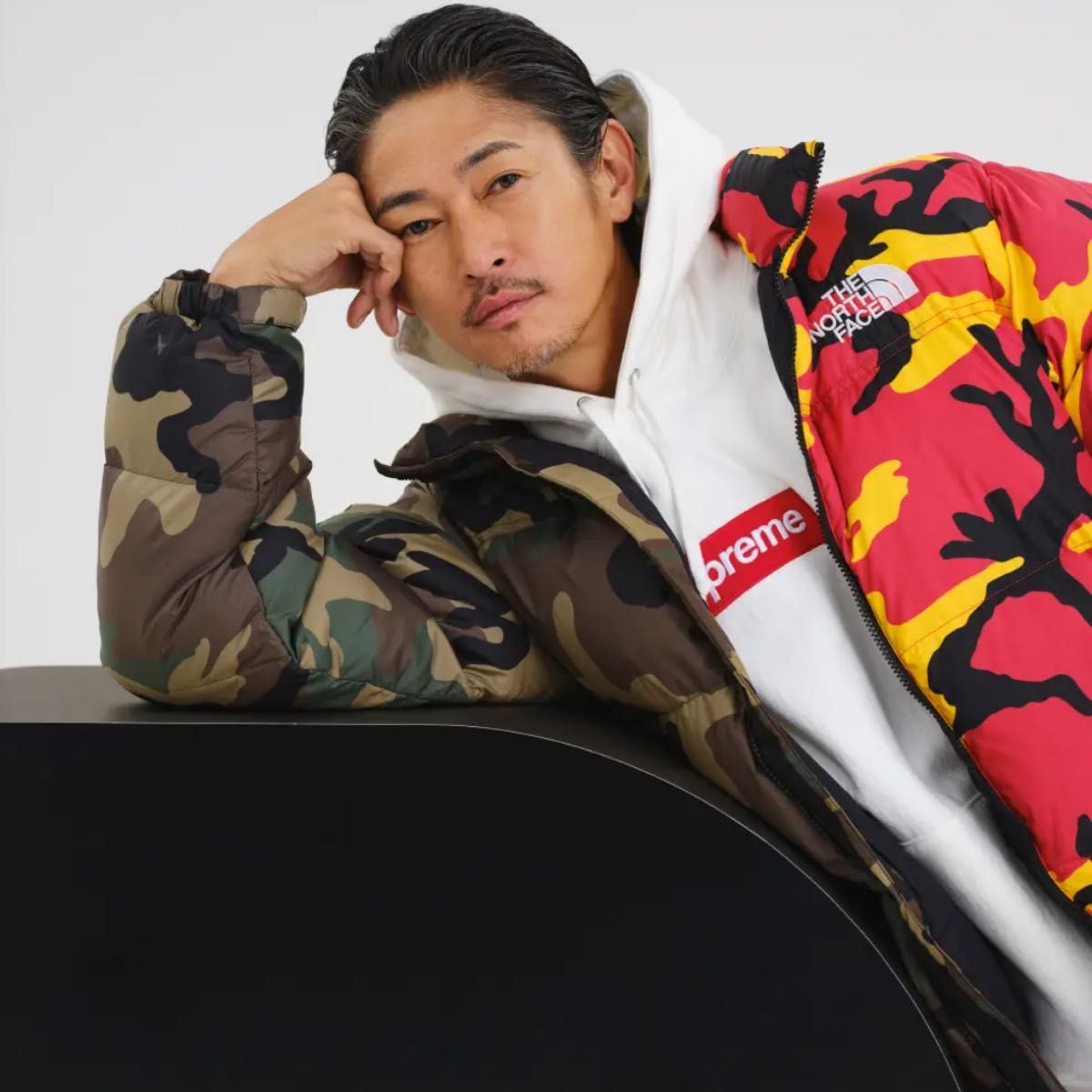 窪塚洋介着用】supreme The North Face 24ss Split Nuptse 窪塚洋介着用】supreme The North Face 24ss Split Nuptse