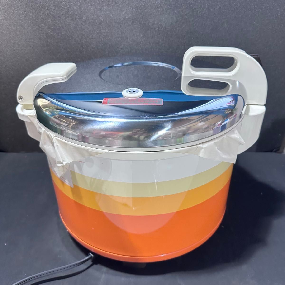 昭和レトロ ナショナル電子ジャー炊飯器 直火だき 3 6リットル 昭和レトロ ナショナル電子ジャー炊飯器 直火だき 3 6リットル