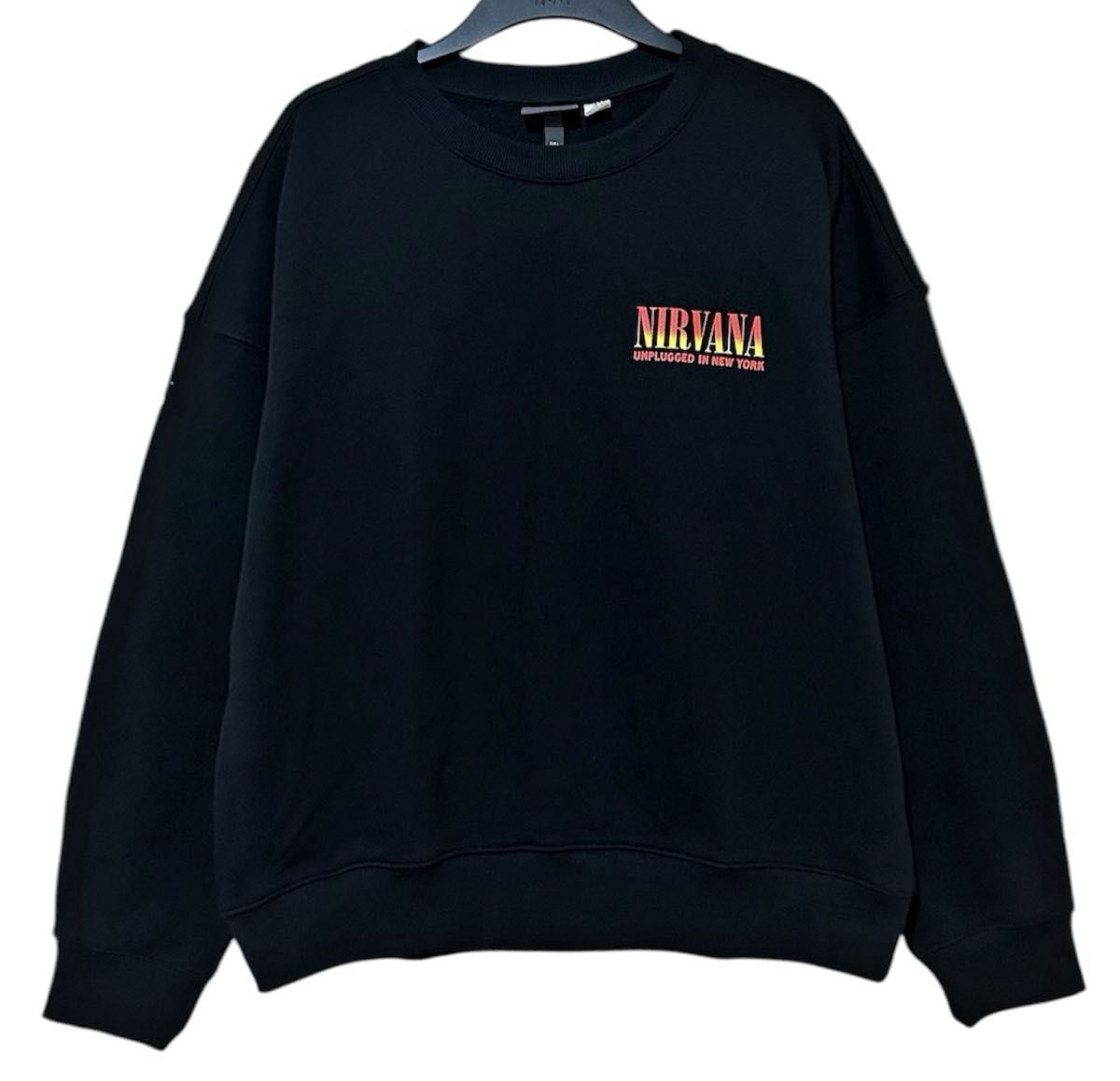 新品 H&M × NIRVANA ニルヴァーナ バンド スウェット M|Yahoo 新品 H&M × NIRVANA ニルヴァーナ バンド スウェット M|Yahoo
