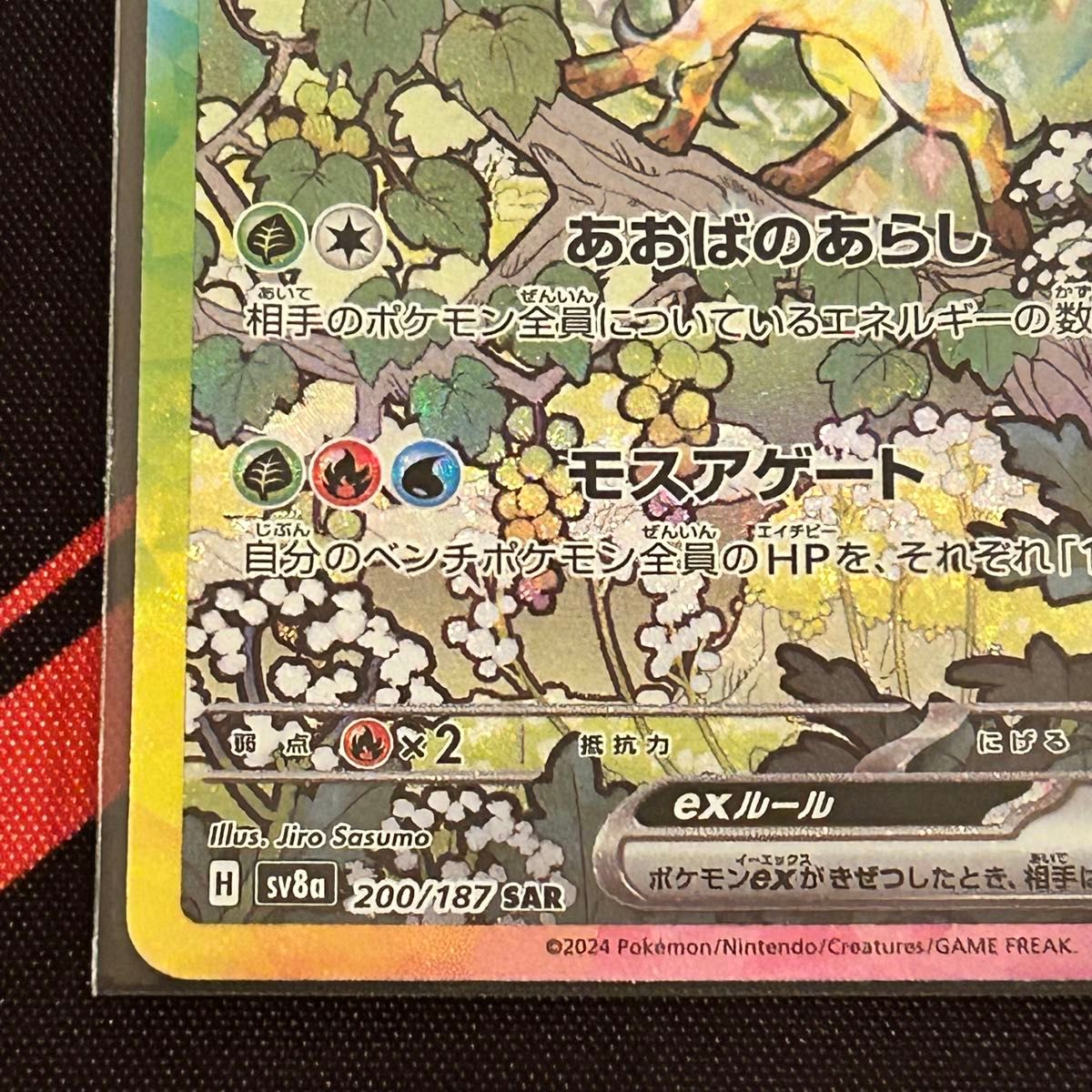 ポケモンカード ポケカ リーフィアex SAR テラスタルフェス ポケモンカード ポケカ リーフィアex SAR テラスタルフェス